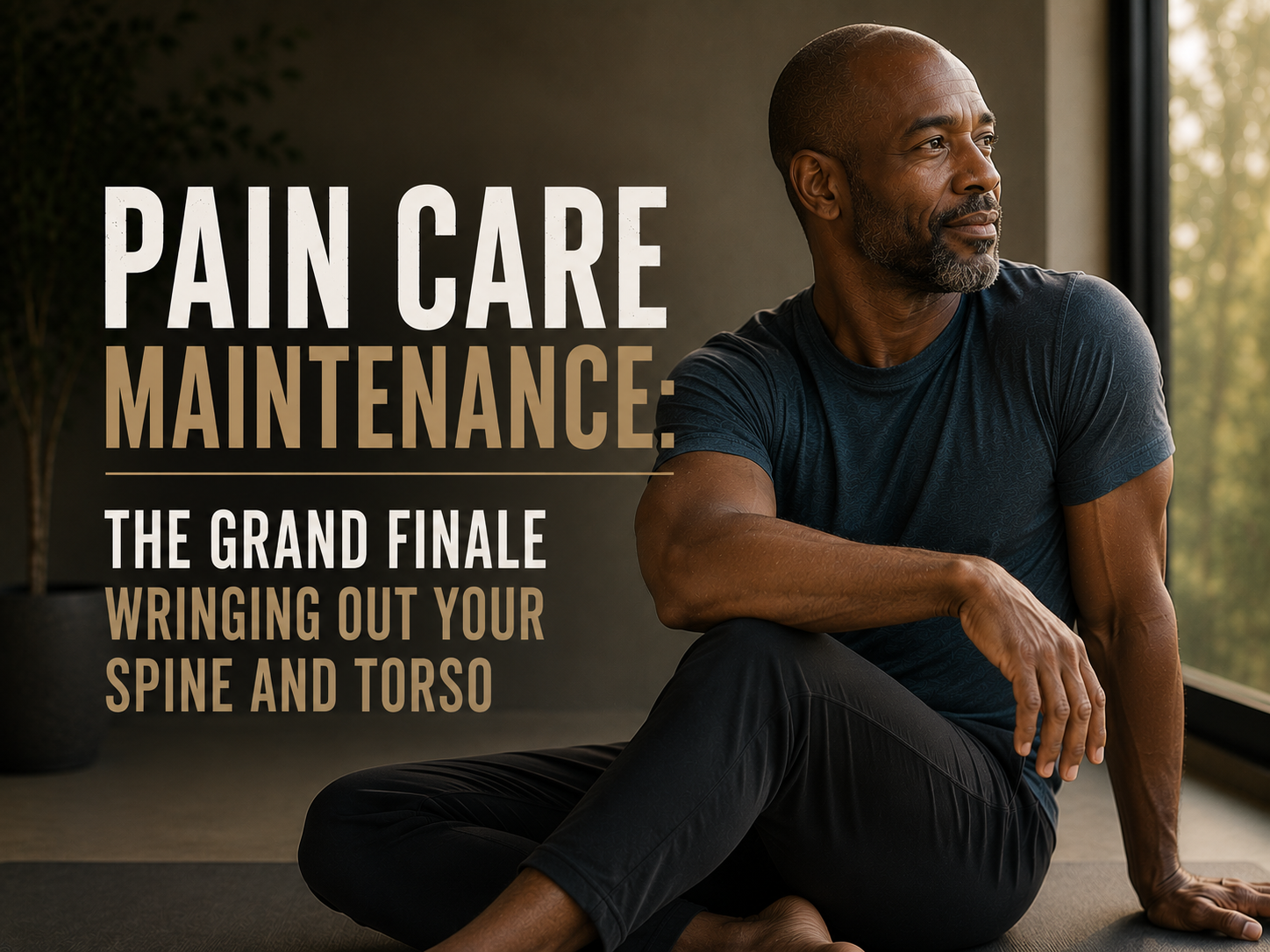 Pain Care Maintenance: The Grand Finale, Wringing Out Your Spine and Torso