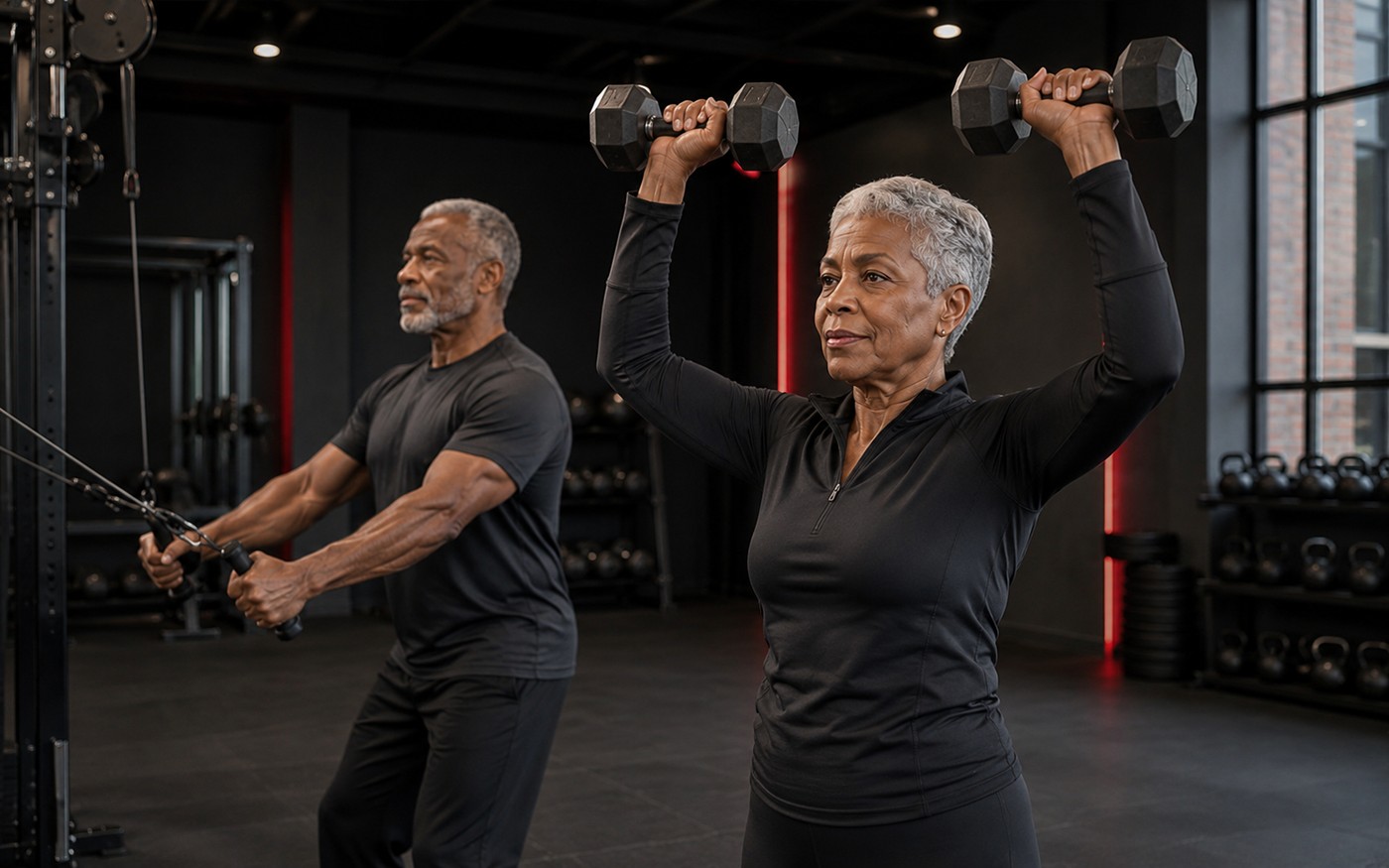 Strength training at Triomph