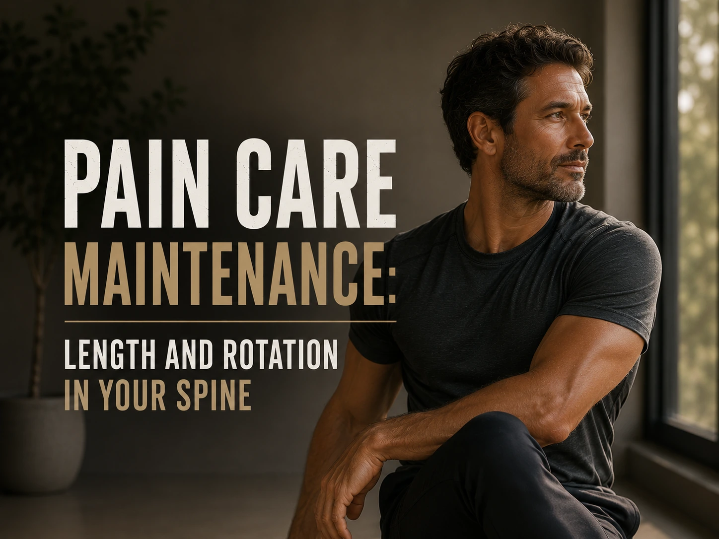 Pain Care Maintenance: Length and Rotation in Your Spine